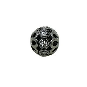 8mm Brass CZ Beads  Charms Bracelets Supplies  Earrings Making Material DIY  Flower Beads  Earring Components For Jewelry Making