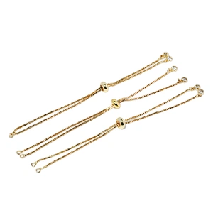 CZ Copper Wire  Bracelet Jewellery Making Materials  Bracelet Accessories  Brass  Bulk Chain Gold Plated Wire For Jewelry Making