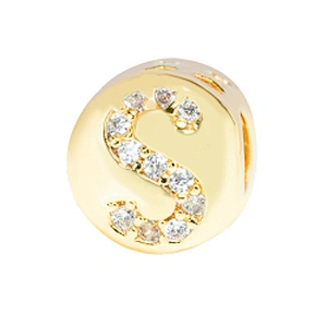 letter charms for jewelry making spacer beads beaded bracelets with letters golden letter beads of spacer charm pave spacer