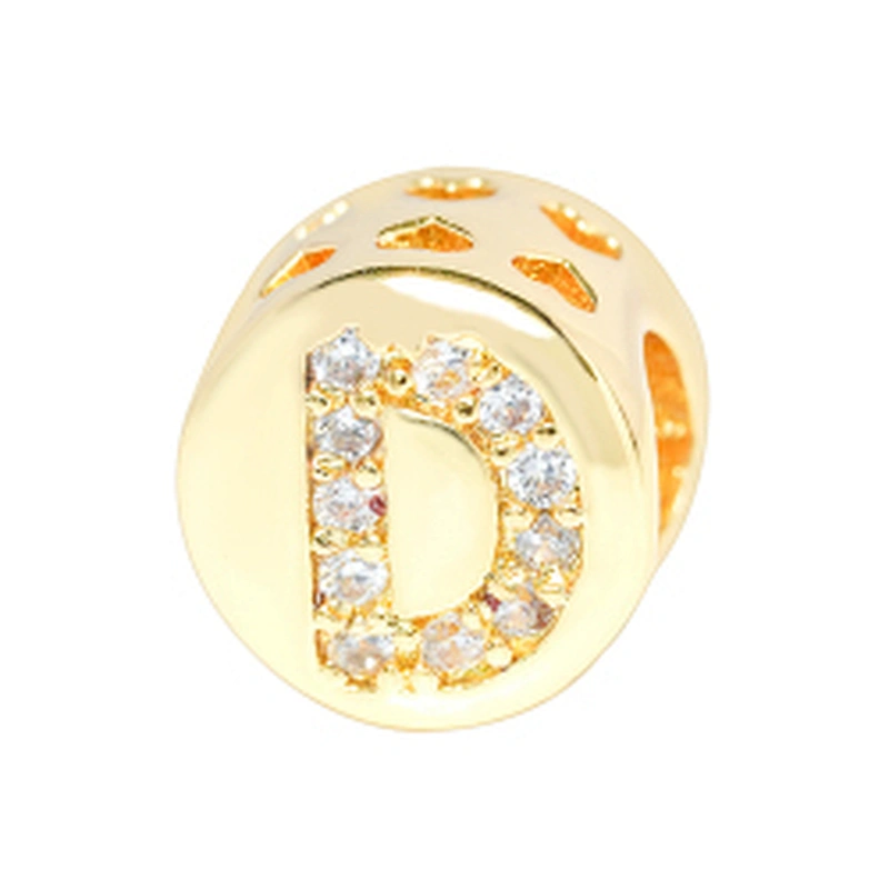 letter charms for jewelry making spacer beads beaded bracelets with letters golden letter beads of spacer charm pave spacer