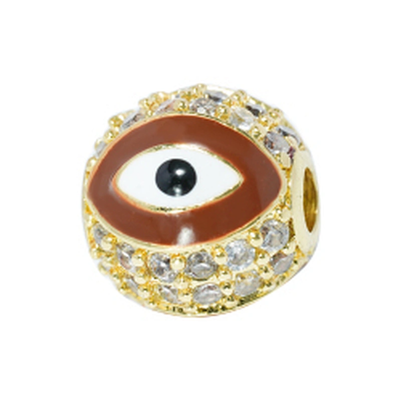 spacers jewelry parts beads accessories cz beads round spacer beads for jewelry making micro pave spacer diy jewelri charming