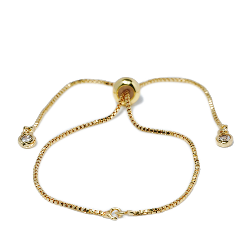 CZ Copper Wire  Bracelet Jewellery Making Materials  Bracelet Accessories  Brass  Bulk Chain Gold Plated Wire For Jewelry Making