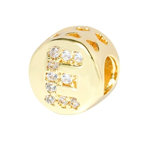 letter charms for jewelry making spacer beads beaded bracelets with letters golden letter beads of spacer charm pave spacer