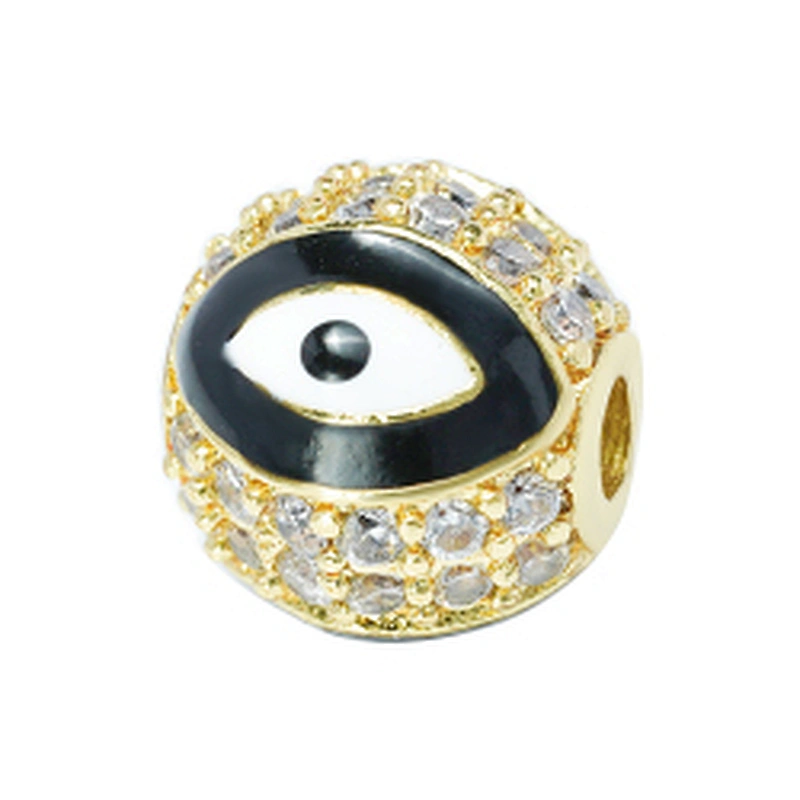 spacers jewelry parts beads accessories cz beads round spacer beads for jewelry making micro pave spacer diy jewelri charming