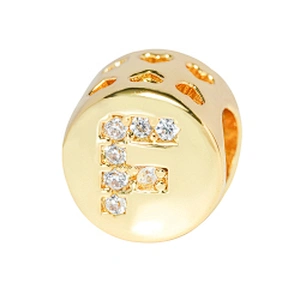 letter charms for jewelry making spacer beads beaded bracelets with letters golden letter beads of spacer charm pave spacer