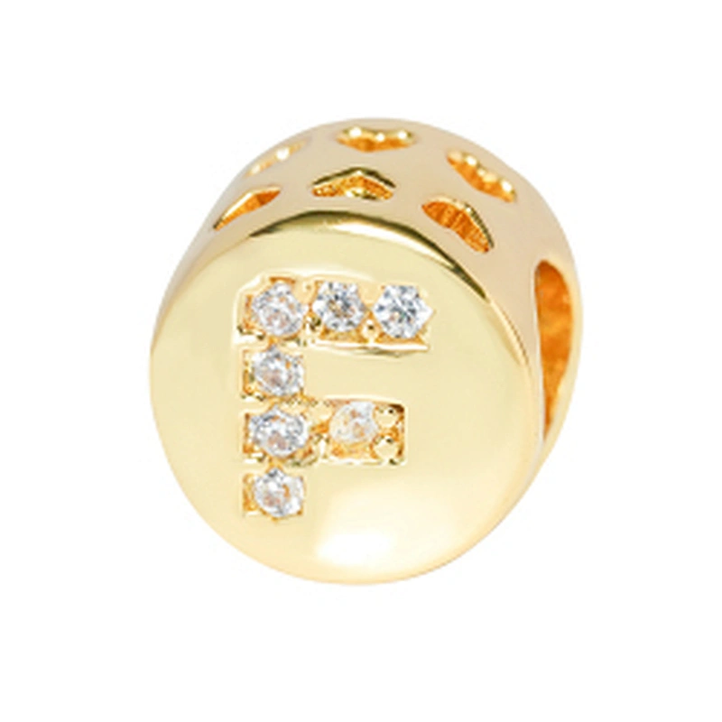 letter charms for jewelry making spacer beads beaded bracelets with letters golden letter beads of spacer charm pave spacer