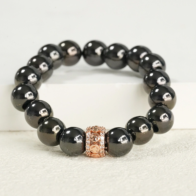 Fashion Beads Jewelry Making Cylindrical shape Bracelet Necklace Beads DIY Wholesale CZ Cylindrical Spacer Charms  beads