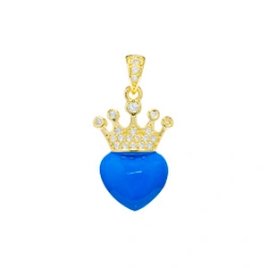 Beautiful Style Crown Pendants Bracelet Necklace Pendant Charms DIY Bracelet Making Jewelry CZ Crown Pendants Charms