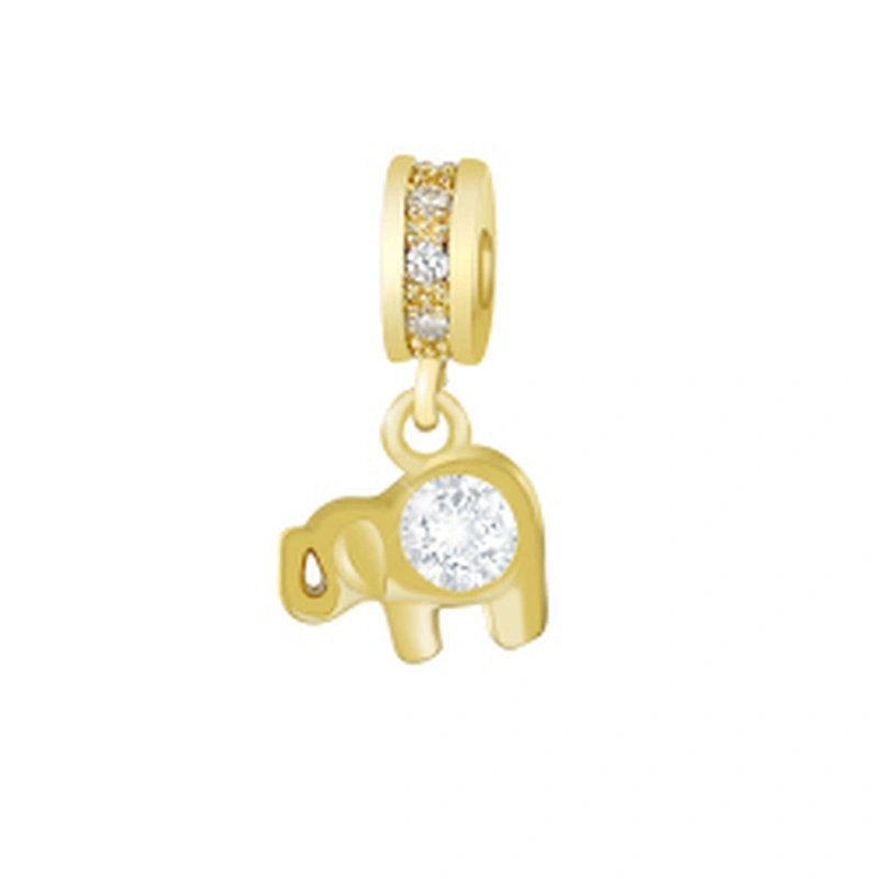Beautiful Style  Bracelet Necklace Pendant Charms For Bracelet Making Jewelry CZ Pendant Charms