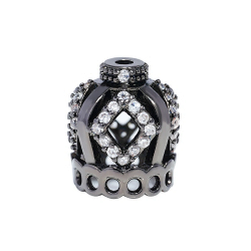 Fashion Style Crown Pendants Bracelet Necklace Pendant Charms For Bracelet Making Jewelry CZ Crown Pendant Charms