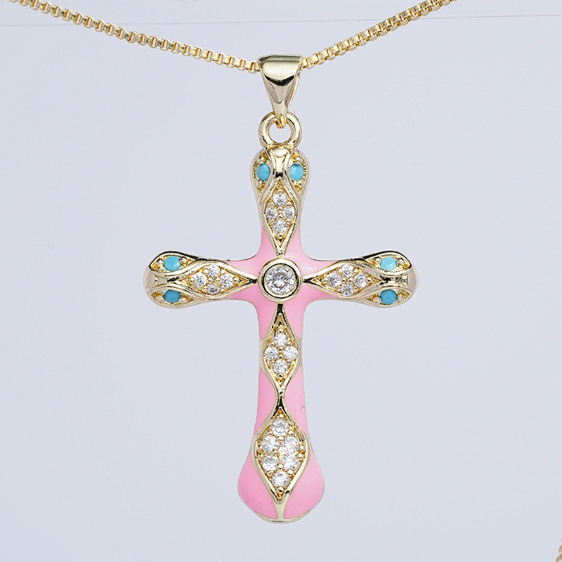 Beautiful Style Snake Pendants Bracelet Necklace Pendant Charms DIY Bracelet Making Jewelry CZ Snake Head Cross Pendants Charms