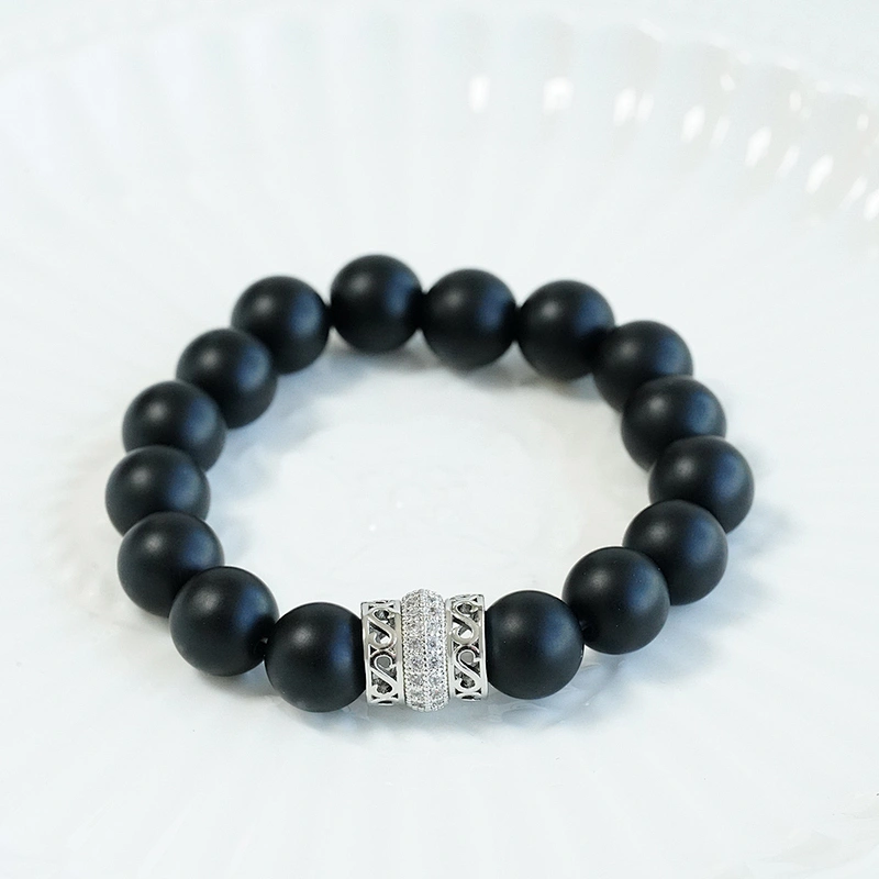 Hot Sale Spacers Bracelet Necklace Beads DIY Jewelry Wholesale CZ Spacer Charms Pave spacer   beads