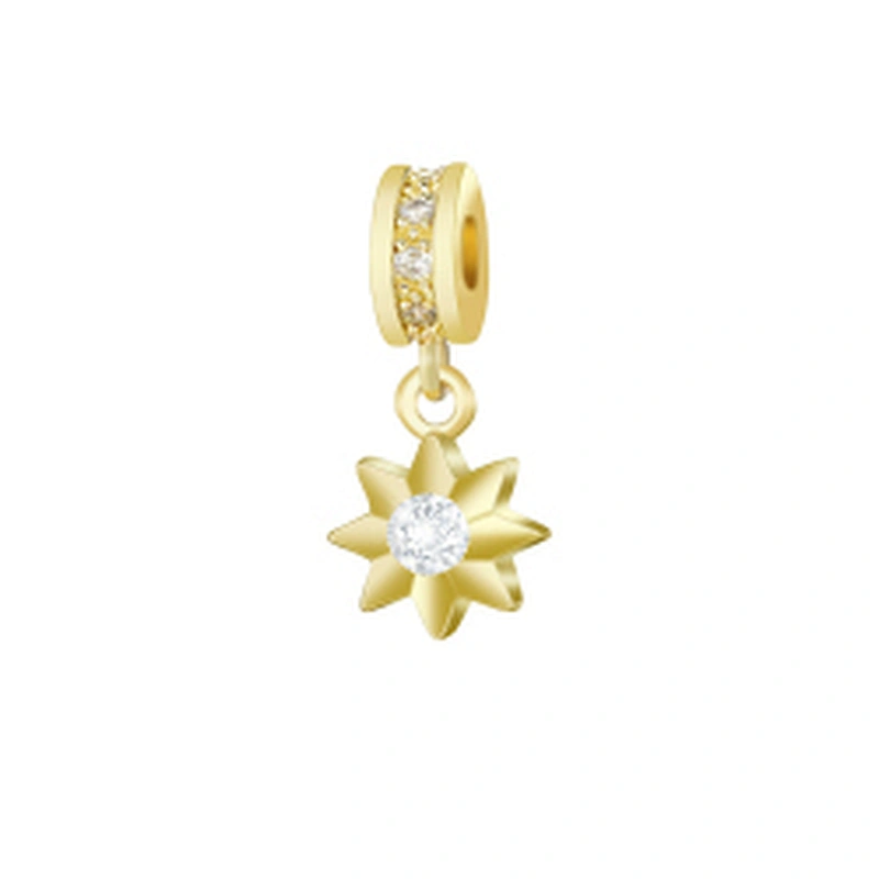 Beautiful Style  Bracelet Necklace Pendant Charms For Bracelet Making Jewelry CZ Pendant Charms