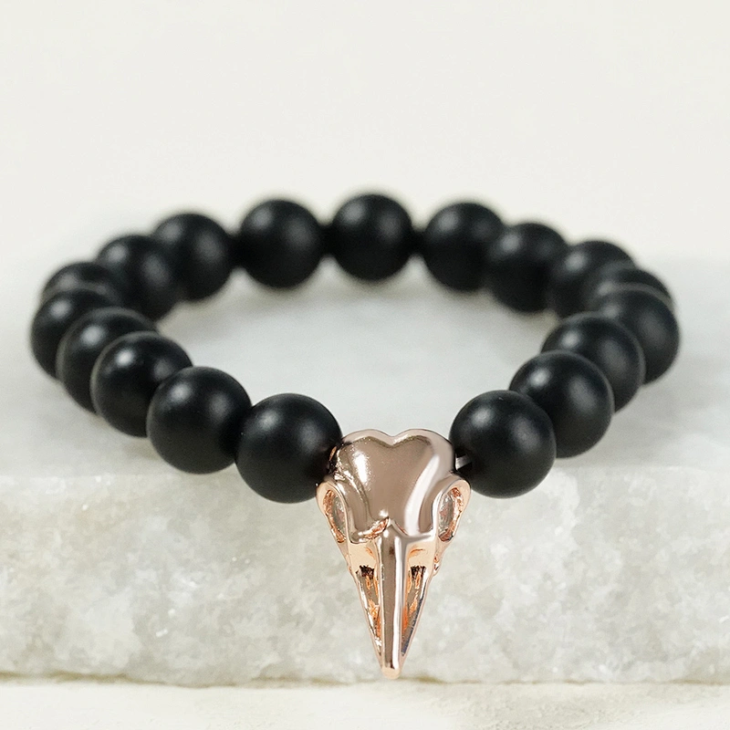 CZ Cubic  Bird Head Shape Beads Material Jewelry Leopard Brass Beads Spacer Accessories Jewelry Necklace CZ Bird Head Beads