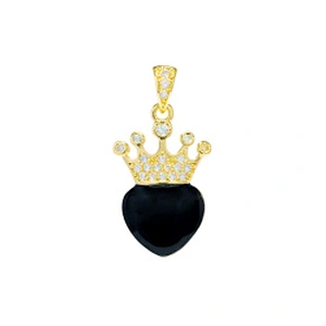 Beautiful Style Crown Pendants Bracelet Necklace Pendant Charms DIY Bracelet Making Jewelry CZ Crown Pendants Charms