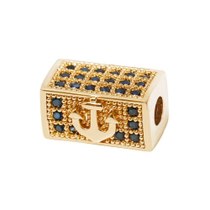 Fashion CZ Spacer Jewelry Making Bracelet Necklace Beads DIY Jewelry Wholesale Charms CZ Spacer Charms