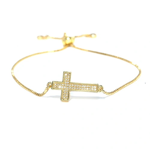 gold plated bracelet women pave bracelets cubic zirconia bracelet pulseras mujer pulseira accessories supplies for jewelry