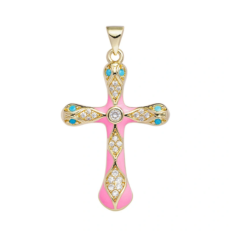 Beautiful Style Snake Pendants Bracelet Necklace Pendant Charms DIY Bracelet Making Jewelry CZ Snake Head Cross Pendants Charms