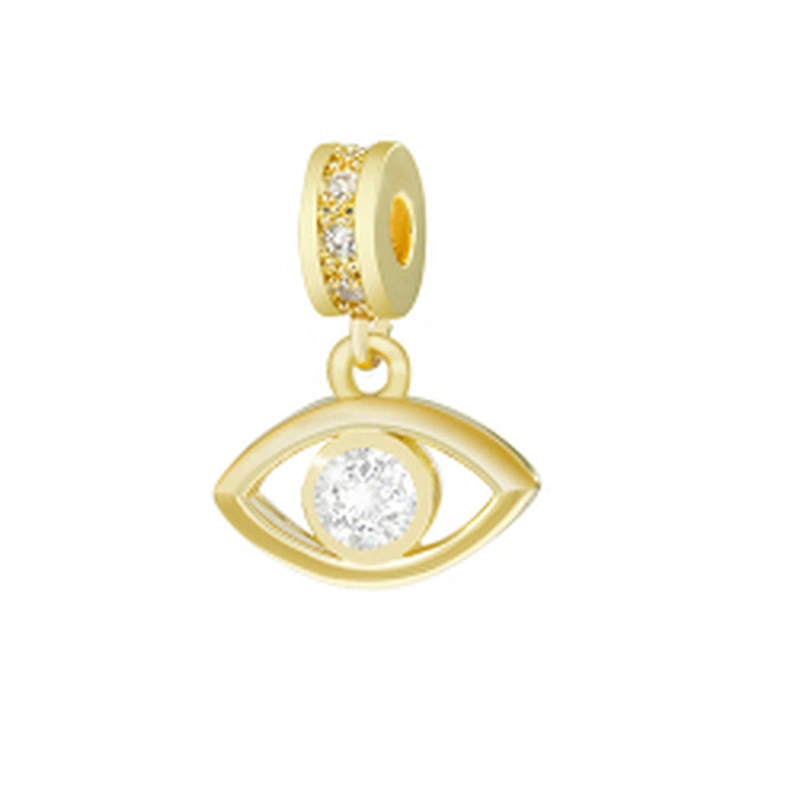 Beautiful Style  Bracelet Necklace Pendant Charms For Bracelet Making Jewelry CZ Pendant Charms