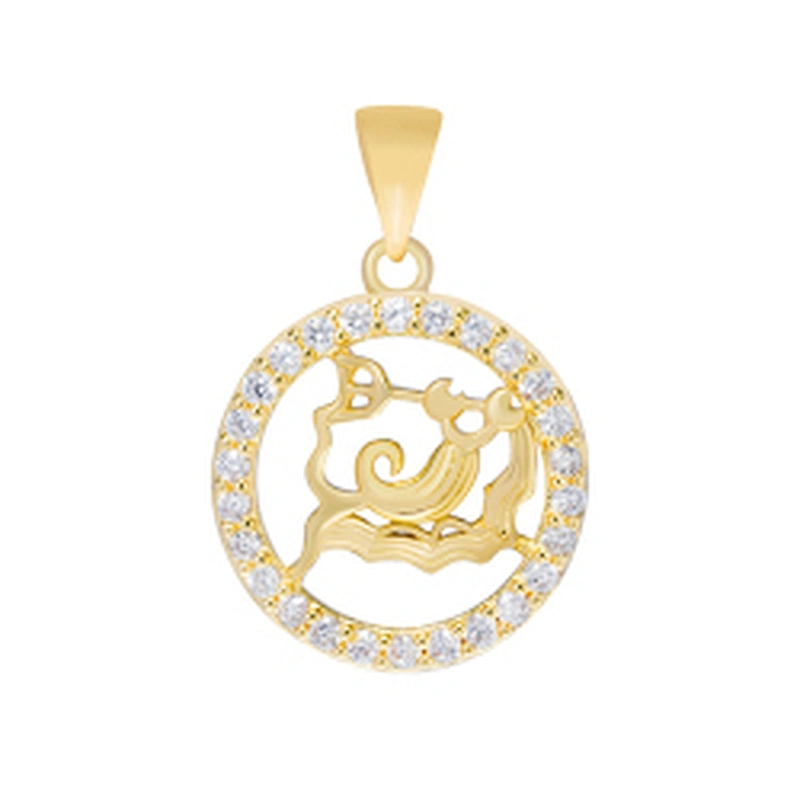 New Design bracelet necklace pendant charms for bracelet making jewelry CZ 12 Constelation Pendant Charms