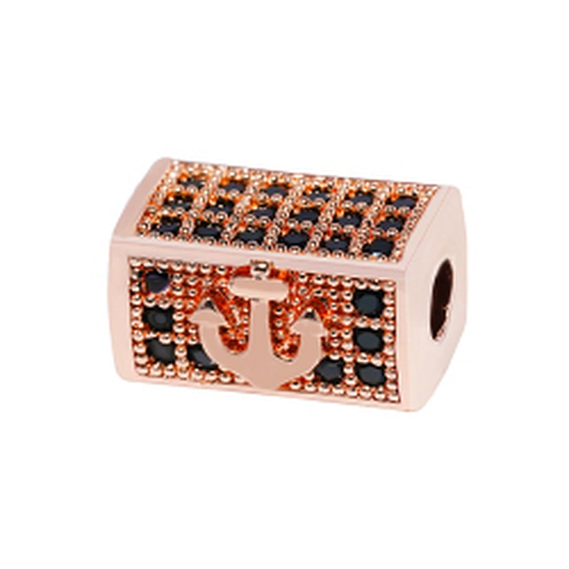 Fashion CZ Spacer Jewelry Making Bracelet Necklace Beads DIY Jewelry Wholesale Charms CZ Spacer Charms