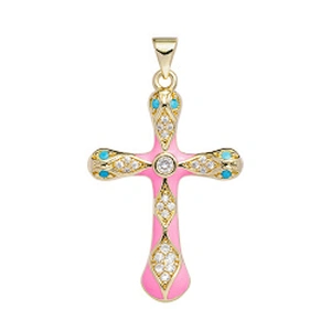 Beautiful Style Snake Pendants Bracelet Necklace Pendant Charms DIY Bracelet Making Jewelry CZ Snake Head Cross Pendants Charms