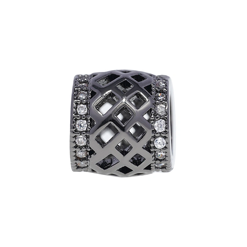Factory Direct Spacers Beads Jewelry Making  Bracelet Necklace Beads DIY Wholesale CZ Spacer Charms  beads