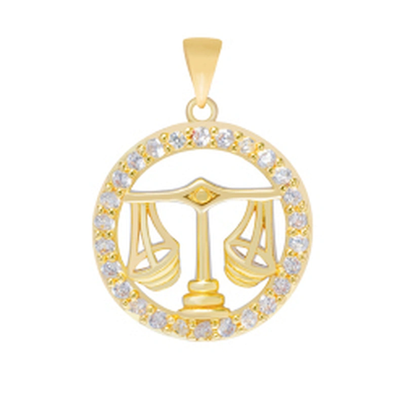 New Design bracelet necklace pendant charms for bracelet making jewelry CZ 12 Constelation Pendant Charms
