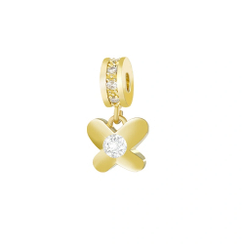 Beautiful Style  Bracelet Necklace Pendant Charms For Bracelet Making Jewelry CZ Pendant Charms