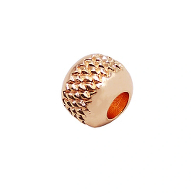 CZ Pineapple Beads Micro Brass Bracelet Accessories Jewelry Findings & Components Large Bead Jewelry Charms For Jewelry Findings
