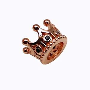 CZ Jewelry Crown Charms Accessories Brass Cubic Zirconia Crown Beads DIY Necklace Bracelet Parts for Bracelet Jewelry  Making