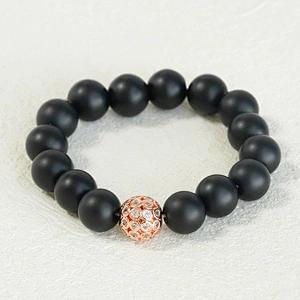 8mm Beads Factory Direct Jewelry Making round shape Bracelet Necklace Beads DIY Wholesale CZ Round Spacer Charms  beads