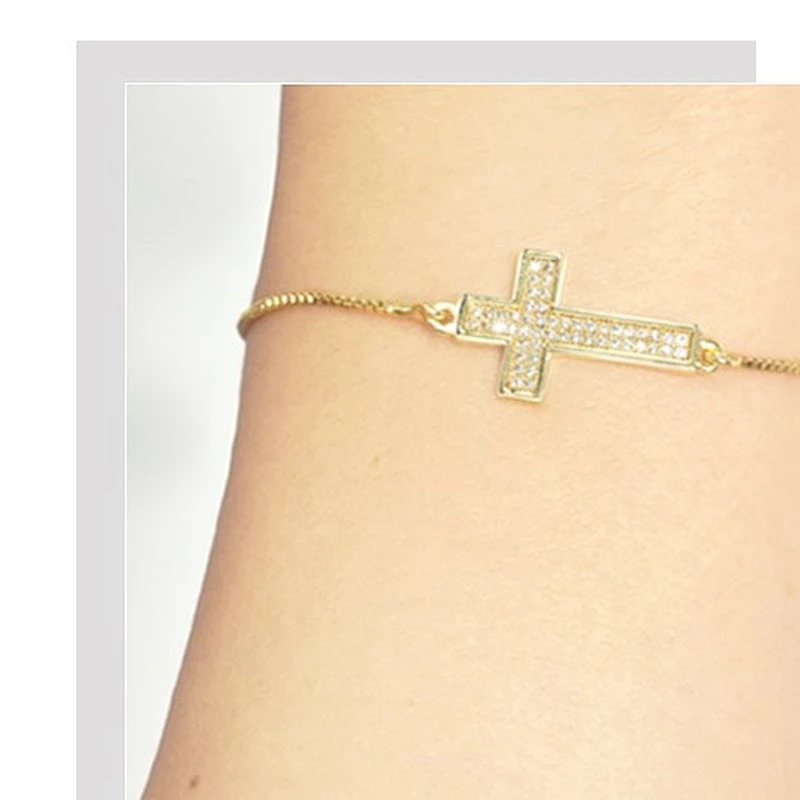 gold plated bracelet women pave bracelets cubic zirconia bracelet pulseras mujer pulseira accessories supplies for jewelry