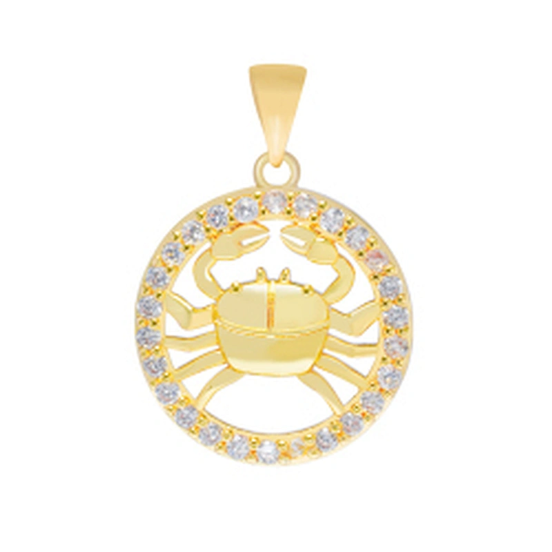 New Design bracelet necklace pendant charms for bracelet making jewelry CZ 12 Constelation Pendant Charms