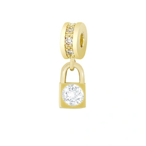 Beautiful Style  Bracelet Necklace Pendant Charms For Bracelet Making Jewelry CZ Pendant Charms