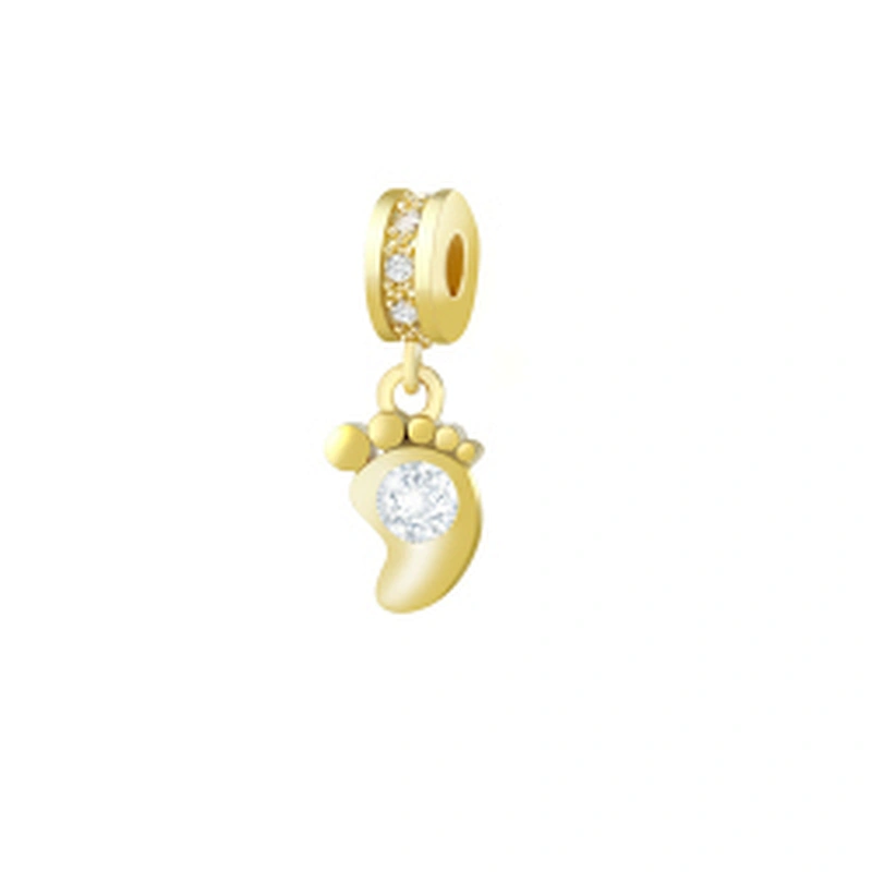 Beautiful Style  Bracelet Necklace Pendant Charms For Bracelet Making Jewelry CZ Pendant Charms