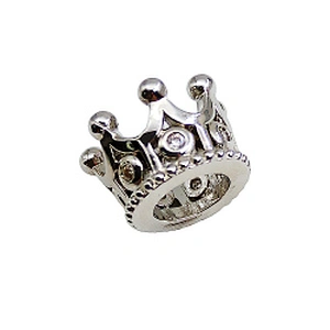 CZ Jewelry Crown Charms Accessories Brass Cubic Zirconia Crown Beads DIY Necklace Bracelet Parts for Bracelet Jewelry  Making
