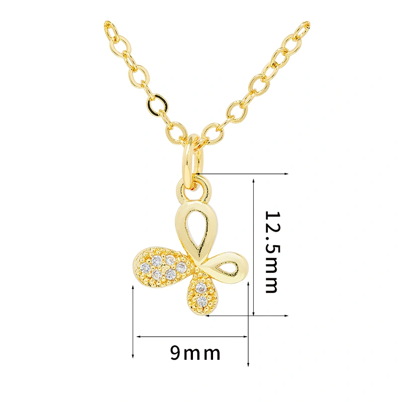star moon heart pendant choker necklace cz cross necklace butterfly cz necklace high quality fashion jewelry couple micro pave