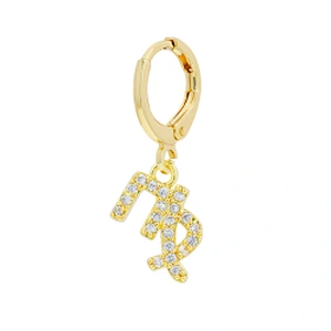 zodiac constelation earrings cubic zirconia wholesale 2022 new arrivals zirconia earrings diamond hoop earrings trendy cz jewels