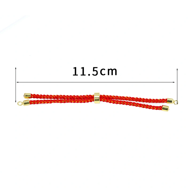 Beautiful handmade string bracelets thread for bracelet making string Jewelry adjustable bracelets  red rope for women girls