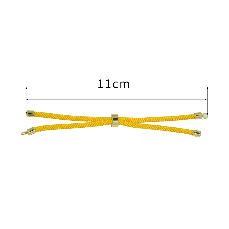 Factory handmade string bracelets thread for bracelet making string for adjustable bracelets  red rope for women girls
