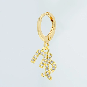 zodiac constelation earrings cubic zirconia wholesale 2022 new arrivals zirconia earrings diamond hoop earrings trendy cz jewels