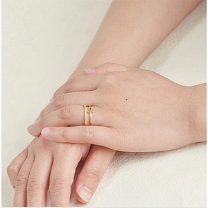 Factory Direct CZ Round-shaped  Rings 18k Gold Plated Rings zirconia pave Rings Woman Men Gifts Jewelry CZ Jewelrs