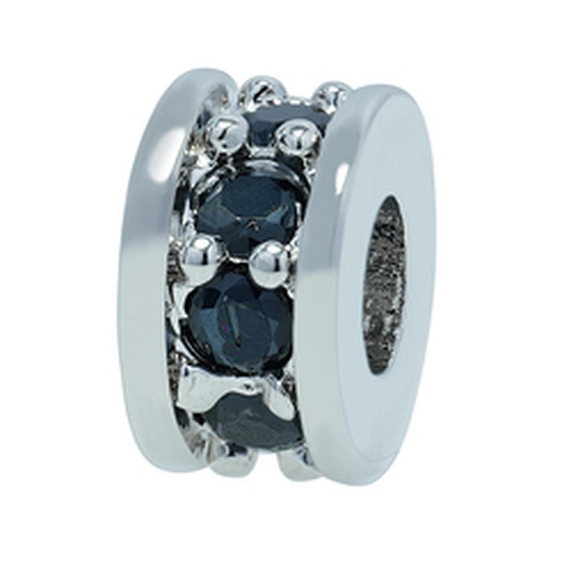 2022 New Arrival Spacers Beads Jewelry Making  Bracelet Necklace Beads DIY Wholesale CZ Cylindrical Spacer Charms  Beads