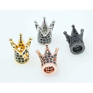 Fashion Beads Micro Pave Spacers CZ Cubic Zirconia Jewellry