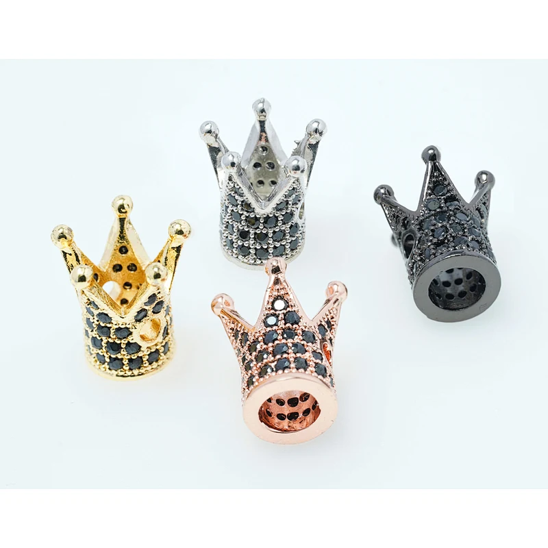 Fashion Beads Micro Pave Spacers CZ Cubic Zirconia Jewellry