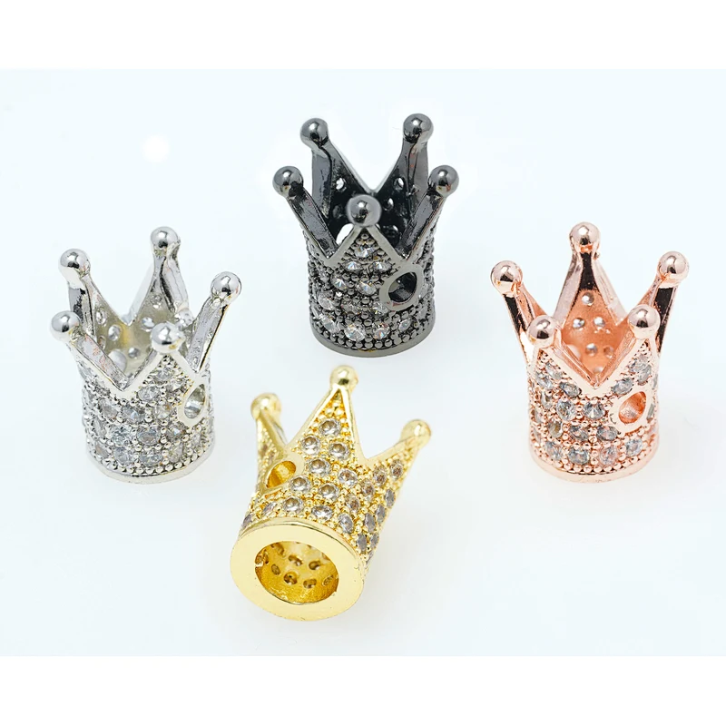 Fashion Beads Micro Pave Spacers CZ Cubic Zirconia Jewellry