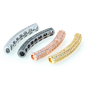 Fashion Beads Micro Pave Spacers CZ Cubic Zirconia Jewellry