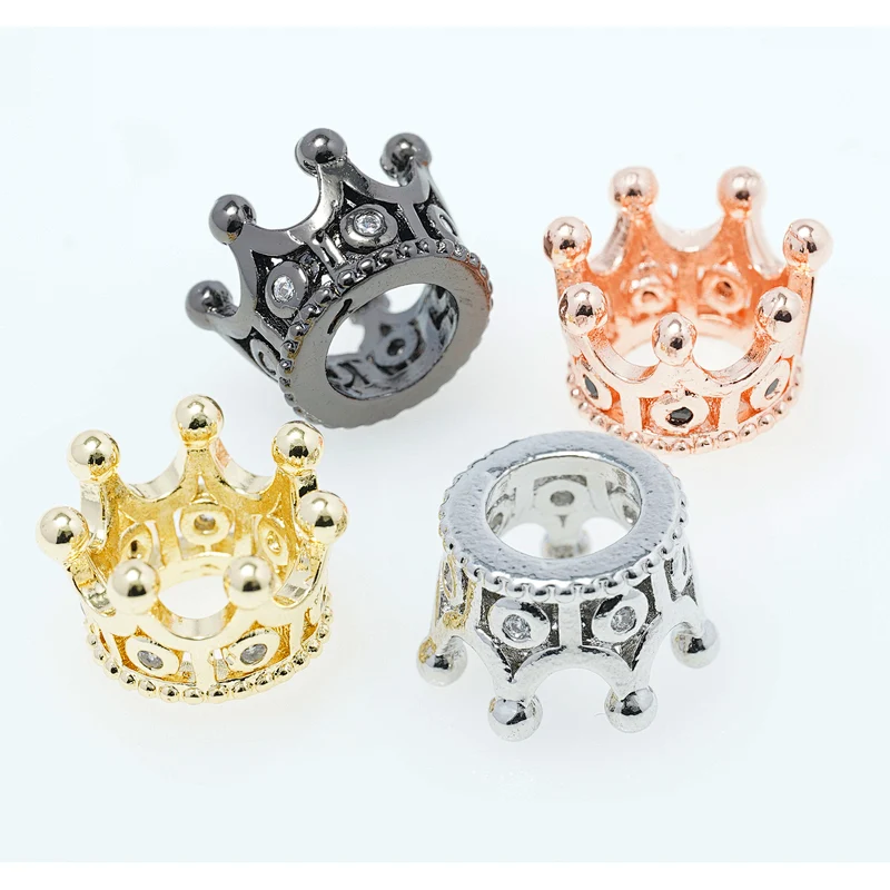 Fashion Beads Micro Pave Spacers CZ Cubic Zirconia Jewellry