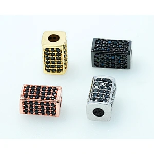 Fashion Beads Micro Pave Spacers CZ Cubic Zirconia Jewellry